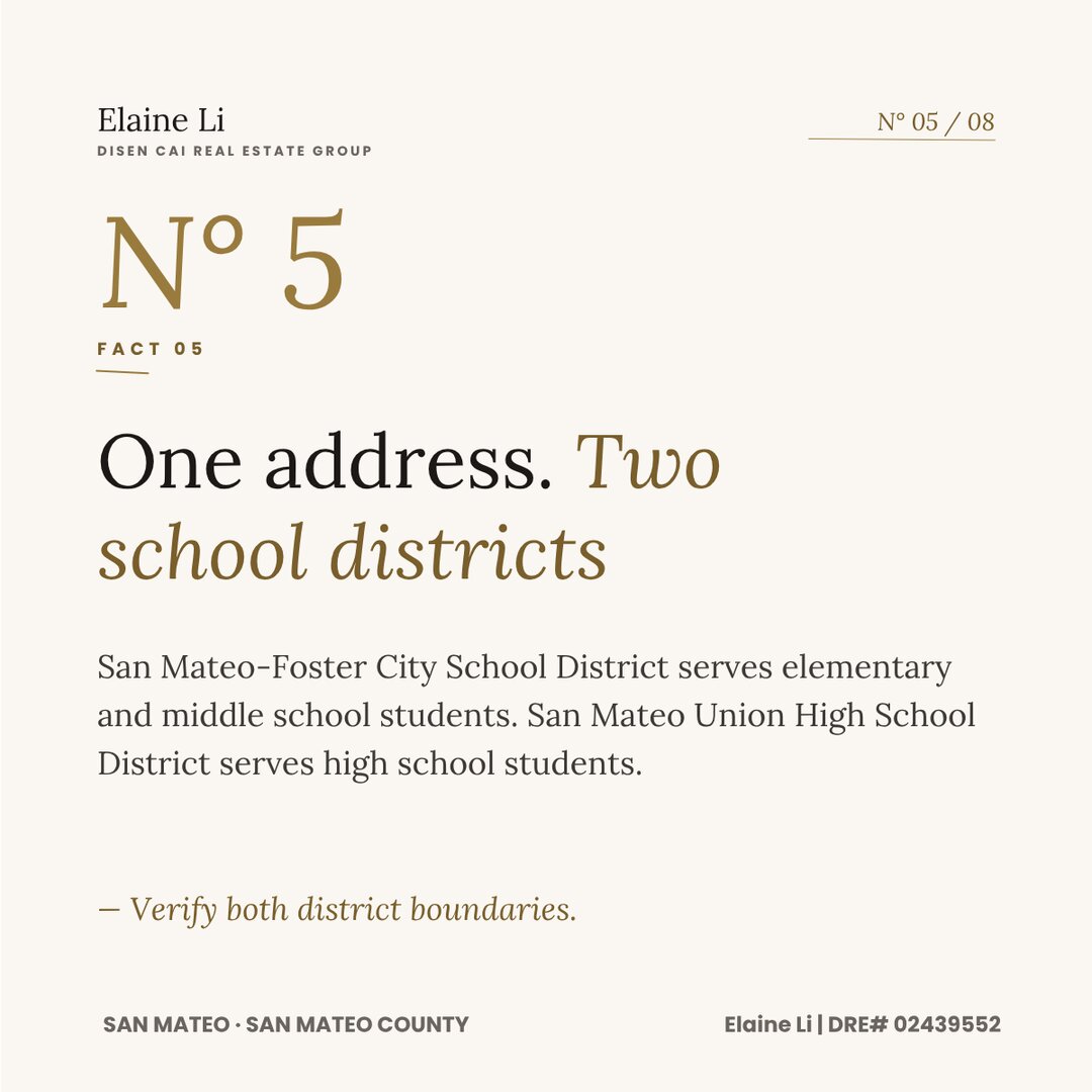 Fact 5: One address, two school districts — verify both district boundaries