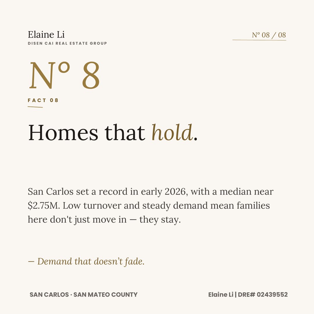 San Carlos fact 8 — homes that hold